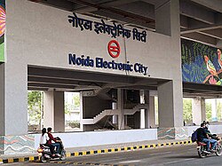Noida Electronic City Metro Station