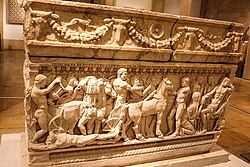 Sarcophagus with Achilles legend
