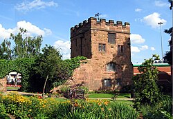 Swanswell Gate, one of the remaining fragments of Coventry's city walls
