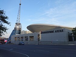 Bridgestone Arena, home of the Nashville Predators