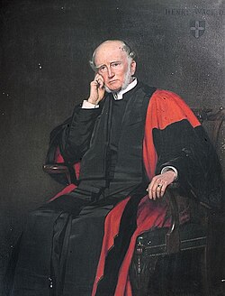 Principal from 1883 to 1897, Henry Wace