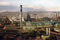 Steel manufacturer CSN, in Rio de Janeiro.