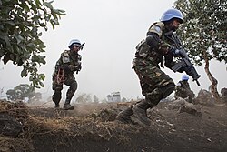 FIB Tanzanian special forces during training
