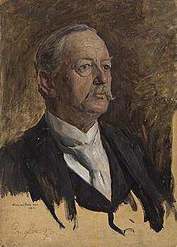 Portrait of Engler, by William Pape, 1903