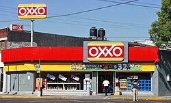 An Oxxo store