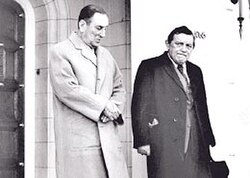 Juan Perón and José Ber Gelbard