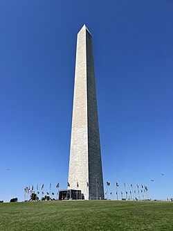 White obelisk