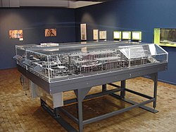 Konrad Zuse's Z1; replica in the German Museum of Technology in Berlin