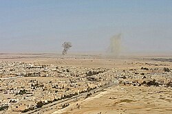 Liberation of Palmyra by the Russia–Syria–Iran–Iraq coalition in March 2016