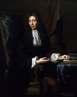 Robert Boyle, an Anglo-Irish scientist and father of chemistry, whose father Richard Boyle, 1st Earl of Cork had settled in Ireland in the Munster plantations in 1580.