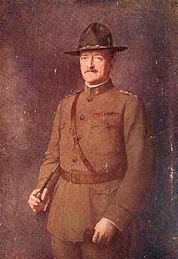 Portrait of Captain Pershing by Léon Hornecker (1903)