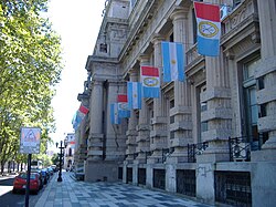 The former Police Headquarters of Rosario, now a delegation of the provincial government