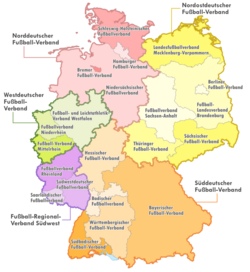 DFB, its five regional and 21 state associations
