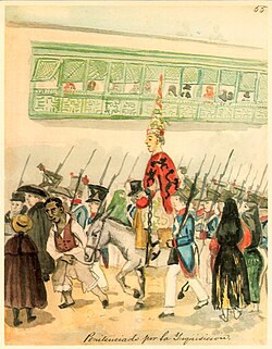 The Peruvian Inquisition, based in Lima, ended in 1820