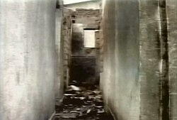 Building torched during the 1993 genocide