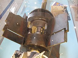 CHT-02D torpedo propulsion section showing 1번 marking