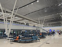Mainland/Macao Transport and Travel Services Centre, located in Terminal 2, provides coach services to Macau and Mainland China