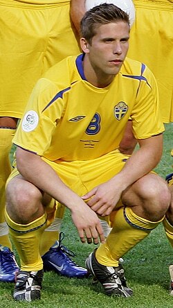 Anders Svensson is Sweden's most capped player of all time, with 148 appearances for the national team.