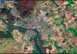 Satellite view of Bratislava