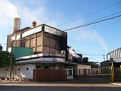 Tannin factory in Puerto Tirol.