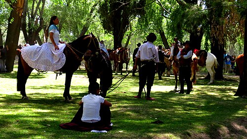 Gaucho reenactment, San Antonio de Areco