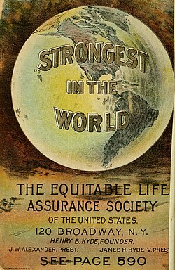 Advertisement in The World Almanac and Encyclopedia, 1904