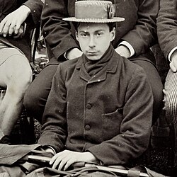 Russell at Trinity College, Cambridge, in 1891