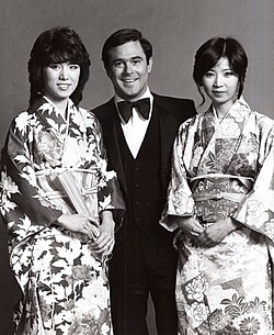 Pink Lady and host Jeff Altman in a promotional photo