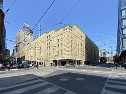 Maple Leaf Gardens in Toronto, site of the first-ever NBA game on November 1, 1946