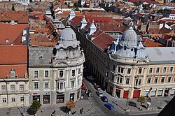 Iuliu Maniu Street: construction of this symmetrical street was undertaken during the 19th century.