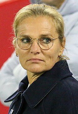 Sarina Wiegman, World's Best National Coach for Netherlands and England.