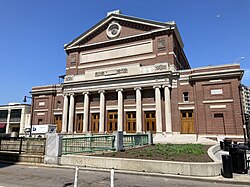 Symphony Hall at 301 Massachusetts Avenue, home of the Boston Symphony Orchestra