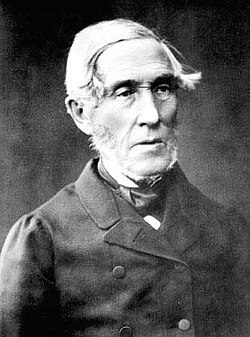 Senator Johan Vilhelm Snellman (1806–1881) was one of the most influential Fennomans and Finnish nationalists in the 19th century.[64][65][66][67][68]