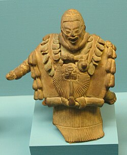 Handcrafted male figurine.