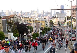 A San Francisco cycling event