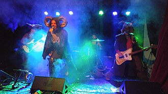 Rosemary's Billygoat performing in Los Angeles in 2016.