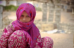 A Bedouin girl in Nuweiba, Egypt (2015)