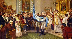 Blessing of the Flag of Argentina at Jujuy