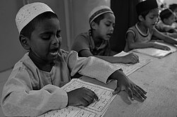 Rohingya orphans in a madrasa in Selayang, Malaysia