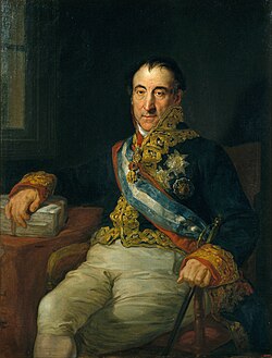 Marquis of Labrador, Spanish Ambassador to the Congress of Vienna – painting by Vicente López Portaña
