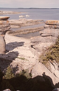 Mingan Archipelago National Park Reserve,[17] Gulf of St. Lawrence, Quebec, Canada