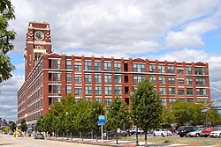 The historic RCA Victor Building 17 is one of a few remaining buildings in Camden, New Jersey, of the dozens that formerly housed the vast Victor Talking Machine Company/RCA Victor manufacturing complex.