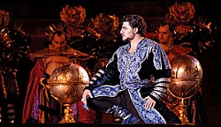 José Cura as Calaf in Turandot at the Arena di Verona in 2005