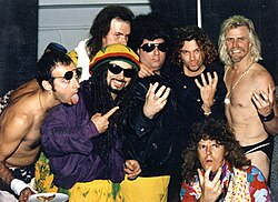 Dread Zeppelin with Michael Hutchence of INXS