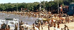 Pelay Beach on the Uruguay River, Concepción del Uruguay.