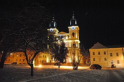 Greek Catholic cathedral in Blaj, Transylvania(Hungarian: Balázsfalva)