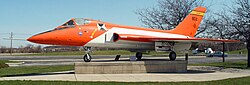 A Skylancer flown by Neil Armstrong for NASA, on display at the Armstrong Air and Space Museum
