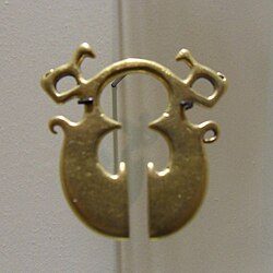 Lingling-o earrings from Luzon, Philippines