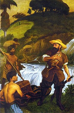 Borba Gato, painting by Rodolfo Amoedo, 1929