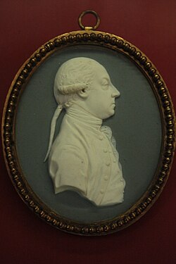 Thomas Pennant, miniature by Josiah Wedgwood